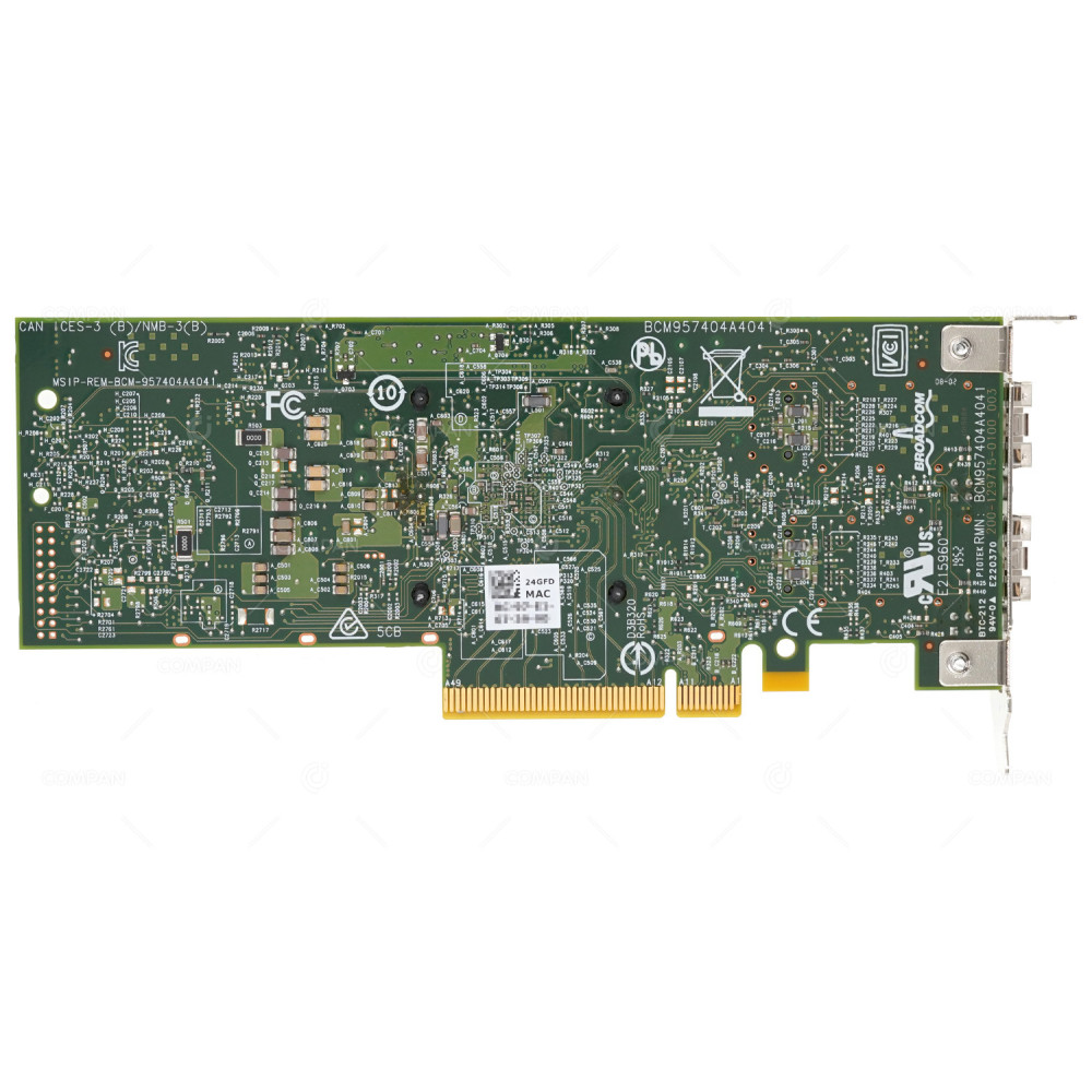 24GFD LP  DELL DUAL PORT 10/25G SFP28 PCI-E NETWORK ADAPTER